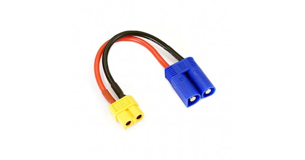 Etronix Female XT60 To Male EC5 Plug Connector Adaptor ET0842EC5