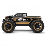 BlackZon Slyder MT 1/16 4WD Electric Brushed Monster Truck (Gold) - 540101