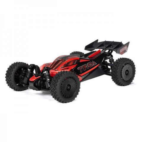 Arrma 1/14 TYPHON GROM 223S DSC 4X4 RTR Brushless Buggy with Battery and Charger (Red) - ARA2306ST1