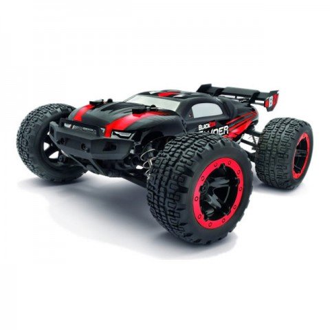 BlackZon Slyder ST 1/16 4WD Electric Brushed Stadium Truck (Red) - 540096