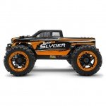 BlackZon Slyder MT 1/16 4WD Electric Brushed Monster Truck (Orange) - 540099