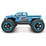 BlackZon Slyder MT Turbo 1/16 4WD 2S Brushless Monster Truck (Blue) - 540201