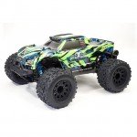 FTX Ramraider 1/10 Brushless Monster Truck RTR with 2.4Ghz Radio System (Green Blue) - FTX5497GB