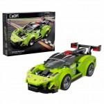 CaDA Velocity Hurricane Sports Car 1/24 Scale 165 Pieces (Unassembled Brick Build Kit) - C55052W