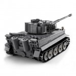 CaDA RC Tiger Tank 1/35 Scale 925 Pieces (Unassembled Brick Build Kit) - C61071W