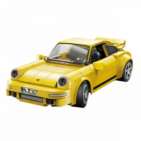 CaDA RUF CTR 2017 Yellowbird 1/20 Scale RC Car 222 Pieces (Unassembled Brick Build Kit) - C51079W