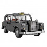 CaDA LEVC London Black Cab Taxi and Phone Box 1871 Pieces (Unassembled Brick Build Kit) - C62004W