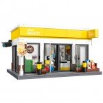 CaDA Shell Select Shop 303 Pieces (Unassembled Brick Build Kit) - C66027W