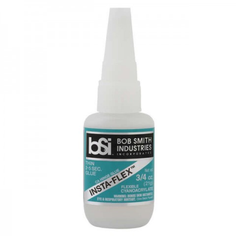 Bob Smith Industries Insta-Flex Flexible Thin CA Glue (1oz) - BSI119