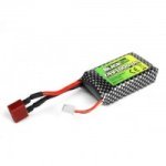 BlackZon LiPo Battery Pack 7.4v 1000mAh with Deans Connector (T-Plug) - 540223