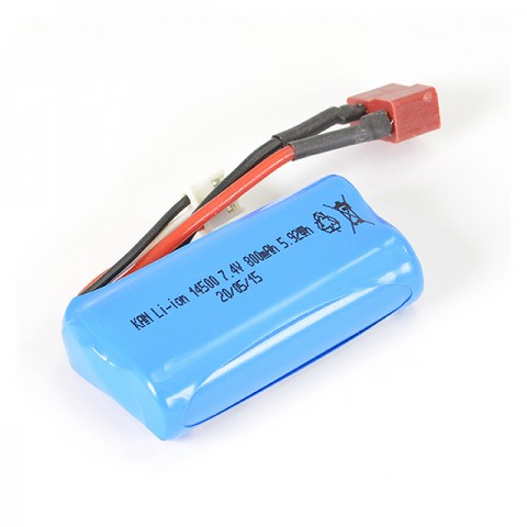 FTX Tracer and BlackZon Slyder Li-ion 7.4v 800mAh Battery with Deans Connector - FTX9736