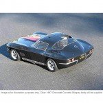 HPI 1967 Chevrolet Corvette Stingray Clear Body Shell (200mm) - 17526