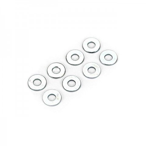 Dubro 2.5mm Flat Washer (Pack of 8 Washers) - DB2108