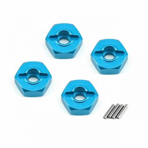 RC Overhaul Wheel Hex 12mm Aluminium TT01 (Pack of 4) - RCO-TAM06