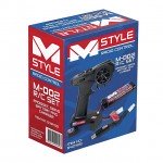 M-Style 2.4Ghz Radio System RC Transmitter, Servo, Battery and Charger - 542409